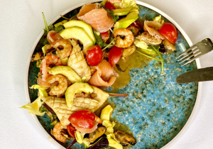 Новогодний салат с морепродуктами - Самый вкусный рецепт