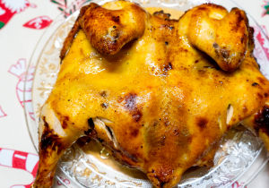 Курица целиком в духовке | Рецепт сочной курицы